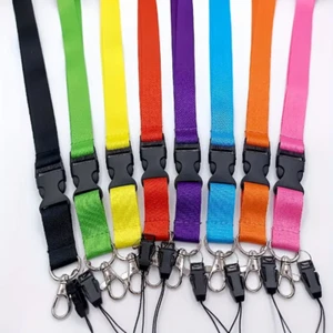 NEW Lanyard Key Badge ID Card Holder Name Tag ID w/Clip Ring Case Neck Strap - Picture 1 of 66