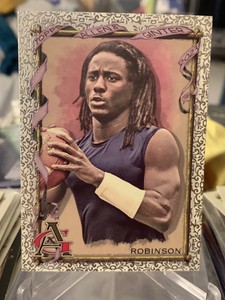 2023 Topps Allen and Ginter Denard ”Shoelace “Robinson Foil Filigree SP Michigan