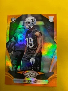 65233  2018 Certified Mirror Orange #145 Arden Key RAIDERS RC #13/225 - Picture 1 of 3