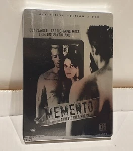 MEMENTO STEELBOOK 2 DVD - COMPLETO - OTTIME CONDIZIONI - CHRISTOPHER NOLAN - Imagen 1 de 15