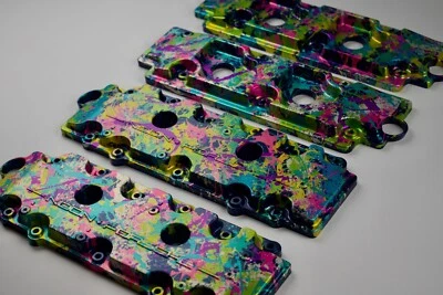 Juego de cubiertas de válvula de billet Noon Performance Porsche 964 911 Foto 1 de 4