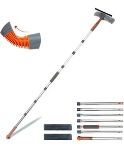 Professioneller Fensterbrecher Reiniger 2 in 1 Dusche mit Verlängerungsstange 105'' - Bild 1 von 6