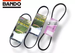 Fan Belt A/C Belt Power steering Belt 3-piece For Move L900S L910S BANDO Japan - Picture 1 of 1