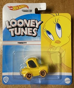 Coche de personajes Hot Wheels - Looney Tunes - #HKV17 tweety - Imagen 1 de 1