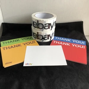 Juego de 2 rollos de cinta y 48 postales de agradecimiento marca eBay - Imagen 1 de 4