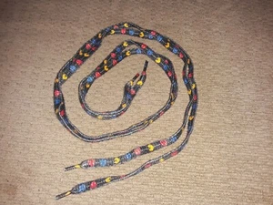 Vintage 1980s Pac Man Shoelaces 38" Long - Picture 1 of 4