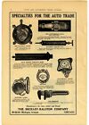 1911 Beckley-Ralston Co. Ad: Copperhead Spark Plugs, Maximus, Cloverleaf Items