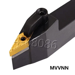 Inserto de carburo 5 piezas VNMG160404 VNMG331 + Portaherramientas de giro de torno MVVN2525M16 25 mm - Imagen 1 de 3