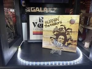 Bob Marley & The Wailers BURNIN 1973 Gatefold Island Sunset Label Vinyl LP VG+ - Picture 1 of 11