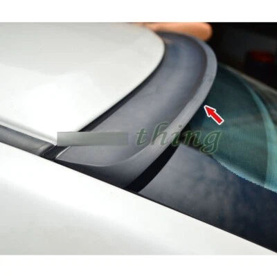 Unpainted PUF For Volvo S60 Sedan K Look Rear Roof Lip Spoiler 2004-2009 - Imagem 1 de 4