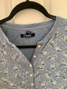 Chaps T Shirt Blumen Medium - Bild 1 von 2