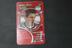 Lionel Messi - Argentinien - Barcelona - Weltfußballstars Goldkarte  - Bild 1 von 2
