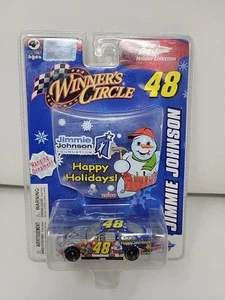 2008 Jimmie Johnson Lowes Holiday Sam Bass hood & car 1:64 WC Winners Circle - Picture 1 of 3