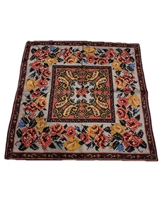 Cottagecore Talbot’s Floral And Paisley Bit Design 100% Silk Made In Korea - Picture 1 of 10
