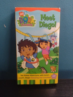 Dora the Explorer - Meet Diego (VHS, 2003) - Image 1 of 4