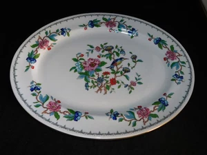 AYNSLEY PEMBROKE LARGE PLATTER 15 3/4" L X 12 3/8" W - Picture 1 of 2