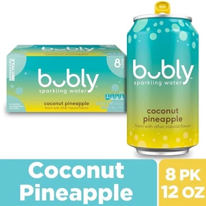 Bubly Sprudelwasser Limette Null Zucker Null Kalorien 12oz 8er Pack - Bild 1 von 6