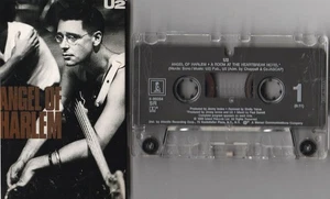 U2 ANGEL OF HARLEM Audio Cassette Single w/ A Room At The Heartbreak Hotel BONO - Picture 1 of 2