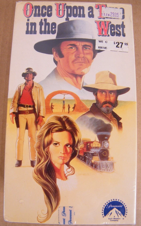 Once Upon a Time in The West RARE 2 VHS Set Sergio Leone Western B2g1free