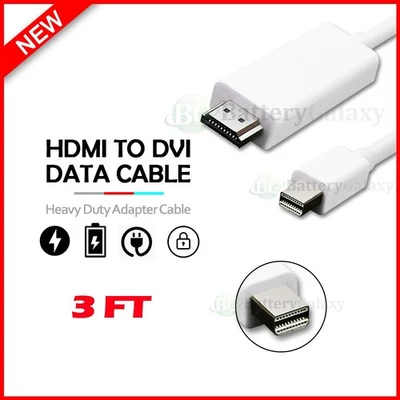 Display Port DP to HDMI Cable Adapter Converter Audio Video PC HDTV 1080P 60Hz - Image 1 of 4