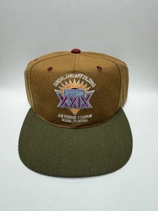 Vintage NFL 90s Miami Super Bowl XXIX American Needle SnapBack Hat - Picture 1 of 9