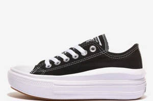 Converse Chuck Taylor All Star Move Platform women's Sneakers BLACK 570256C - Picture 1 of 9