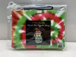 NEU MIT ETIKETT NEU BETSEY JOHNSON WEIHNACHTEN URLAUB ARMBAND TASCHE GELDBÖRSE GELDBEUTEL rot weiß $ 58 - Bild 1 von 4