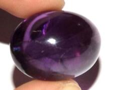 36.70 cts African Amethyst 22 x 16 mm Cabochon Natural Loose Gemstone #eac385