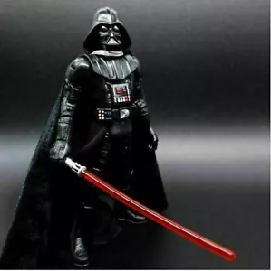 Star Wars Darth Vader 11 Cm Actionfigur Lichtschwert Jedi Mit Umhang Neu - Bild 1 von 6