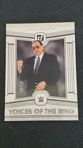 2023 WWE Panini Chronicles Voices Of The Ring Gorilla Monsoon Gold /10 - Picture 1 of 2