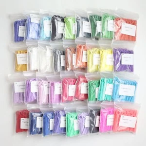 1 Pack 1040 Pcs Dental Orthodontic Elastic Braces Rubber Ligature Ties 37 Colors - Picture 1 of 49