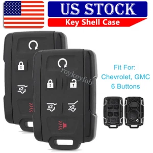 2 For 2015 2016 2017 2018 2019 2020 GMC Yukon Remote Key Shell Case M3N-32337100 - Foto 1 di 8
