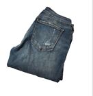 Jeans argent Kenni femme 28x37 bleu maigre jeans en détresse détruit grand long