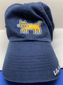 Gorra/hilo de béisbol Life Is Good ajustable de algodón azul - talla única - Imagen 1 de 6
