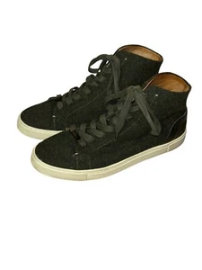 Frye Ivy Wool High Top Sneakers Size 8.5 Olive 3470476-OLV - Picture 1 of 11