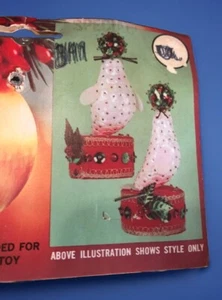 1977 Vintage Walco 2 Circus Lions Push Pin Sequin Bead Christmas Ornament Kit - Picture 1 of 5
