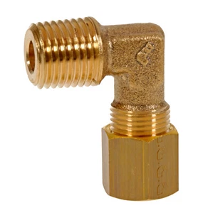 Legris Brass Metric Stud Elbow Compression Fittings with Male BSPT Threads 0109 - Picture 1 of 1