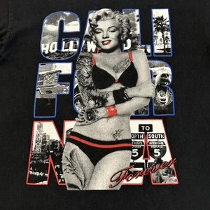 Marilyn Monroe T-Shirt Hollywood California Forever Interstate 5 Tee Unisex M EC - Bild 1 von 8