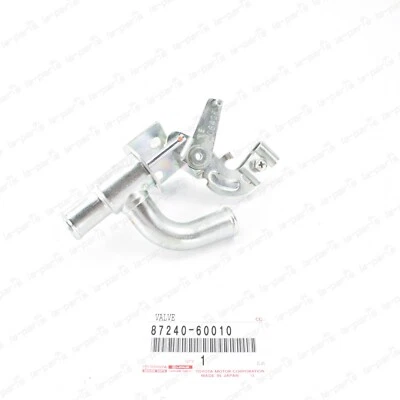 VÁLVULA CONTROL AGUA CALENTADOR ORIGINAL TOYOTA LAND CRUISER FJ40 43 45 87240-60010 Foto 1 de 4