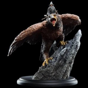 New Weta Hobbit The Lord of the rings Gandalf On Gwaihir Statue Mini Scenario - Picture 1 of 9