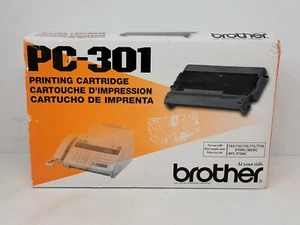 NIB Brother PC-301 Replacement Fax Printer Cartridges - Factory Sealed - Picture 1 of 5
