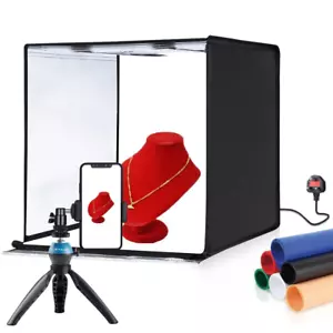 PULUZ 60X60Cm Large Photo Studio Light Shotin Box Tent Cube Room Photography Kit - Picture 1 of 12
