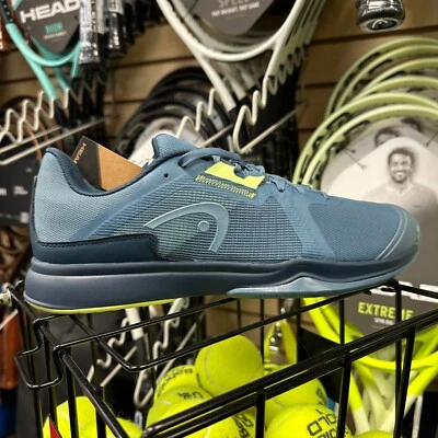 Zapatillas de tenis para todas las canchas HEAD Sprint Team 3.5 para hombre (azul/verde) talla 11 Foto 1 de 4