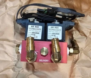 Air Ride Technologies Ridepro Solenoid Air Valve Block AV2500 43019513 - Picture 1 of 7