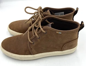 Tom’s Hombres Carlo Zapatillas de Terreno con Cordones al Tobillo Marrón Talla 7.5 - Imagen 1 de 9