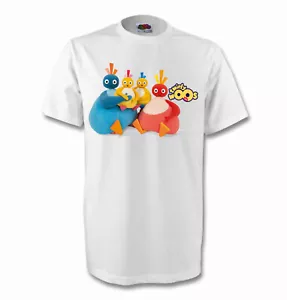 T-shirt bambini Twirlywoos - 2 disegni - 7 colori - taglie 1-15 anni - Foto 1 di 16