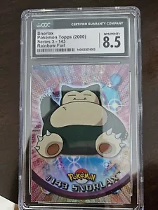 Snorlax Topps (2000) Series 3- 143 - Picture 1 of 2