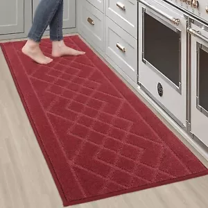 Kitchen Runner Rug 20”x59” Washable Non Slip Kitchen Mats for Floor Absorbent... - Picture 1 of 2