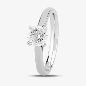 1888 Collection Platin Brillantschliff 0,90ct Diamant Solitär Ring RI-2016 - Bild 1 von 3