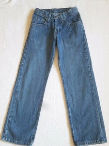 Lee ~ Boy's Jeans ~ Size 12 Slim ~ Blue ~ Adjustable Waist Band. - Picture 1 of 6